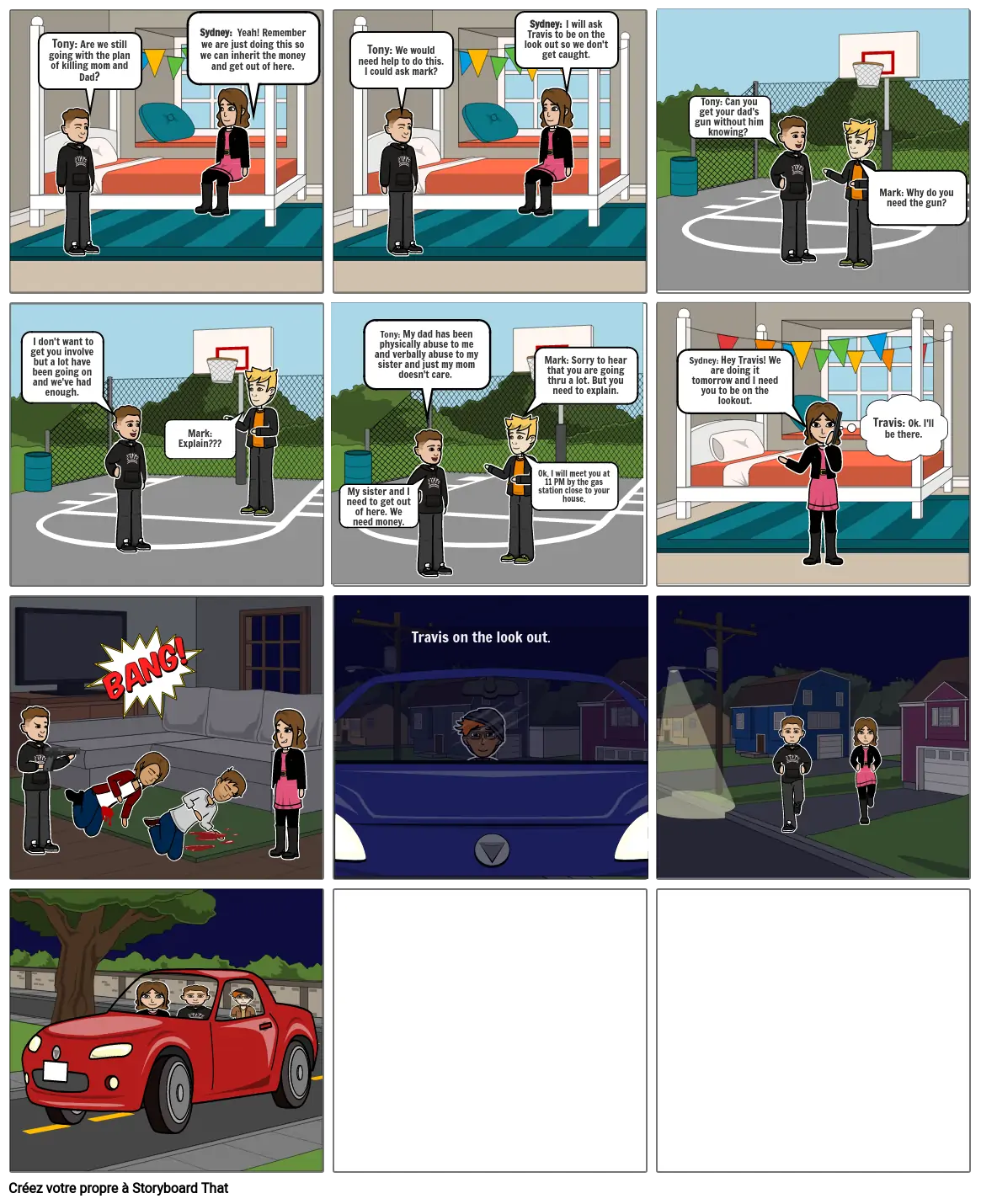 Criminal Comic Strip