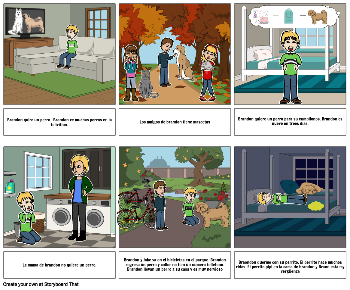 Brandon Brown Story Board Storyboard By 5a3625c6 