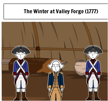 The Winter of Valley Forge Storyboard by 5a5eb058