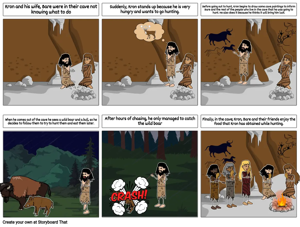 Prehistory comic