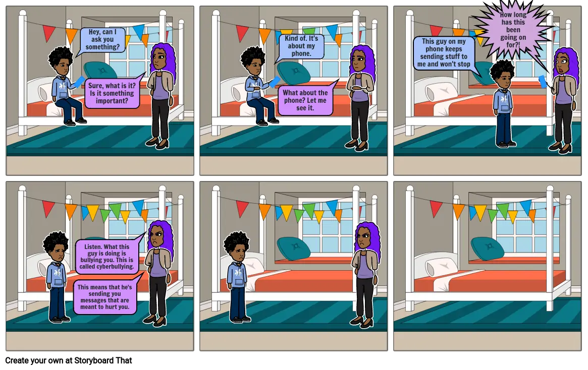 Online Safety Storyboard