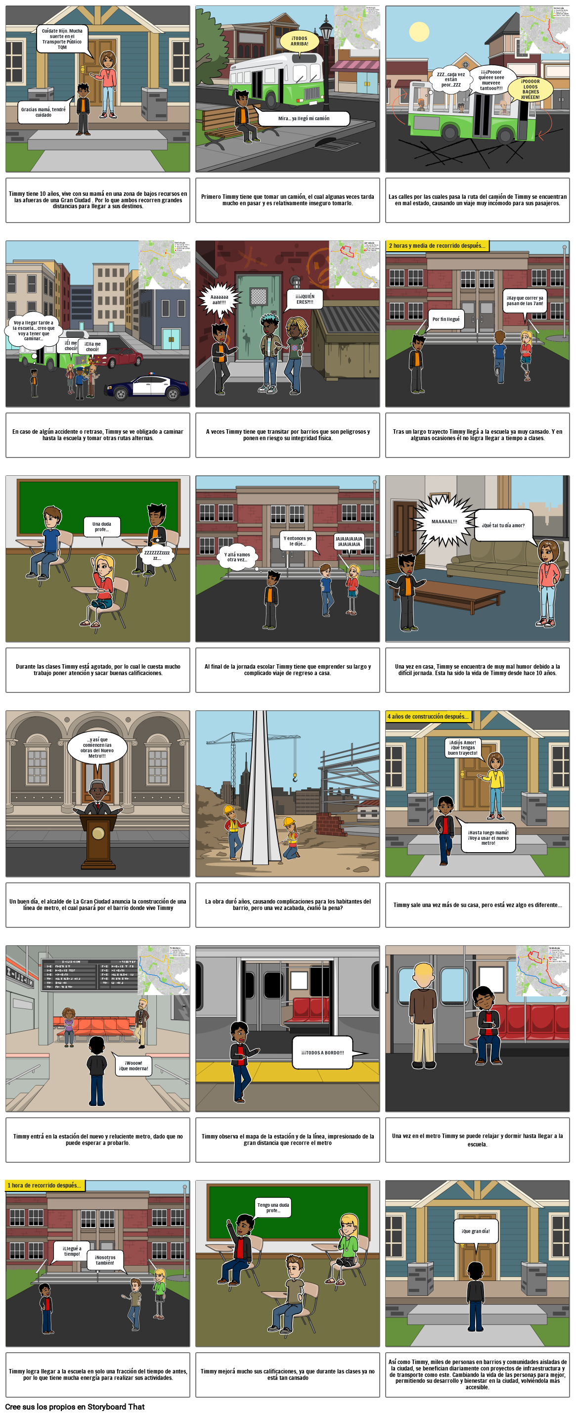 StoryBoard Geomática