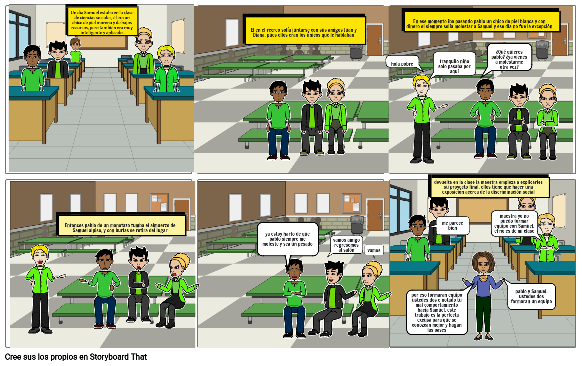 comic introducción a las ciencias sociales Storyboard