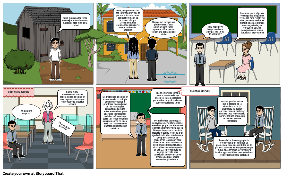 Innovando A Los Jovenes Storyboard Por 5b6f3ad0