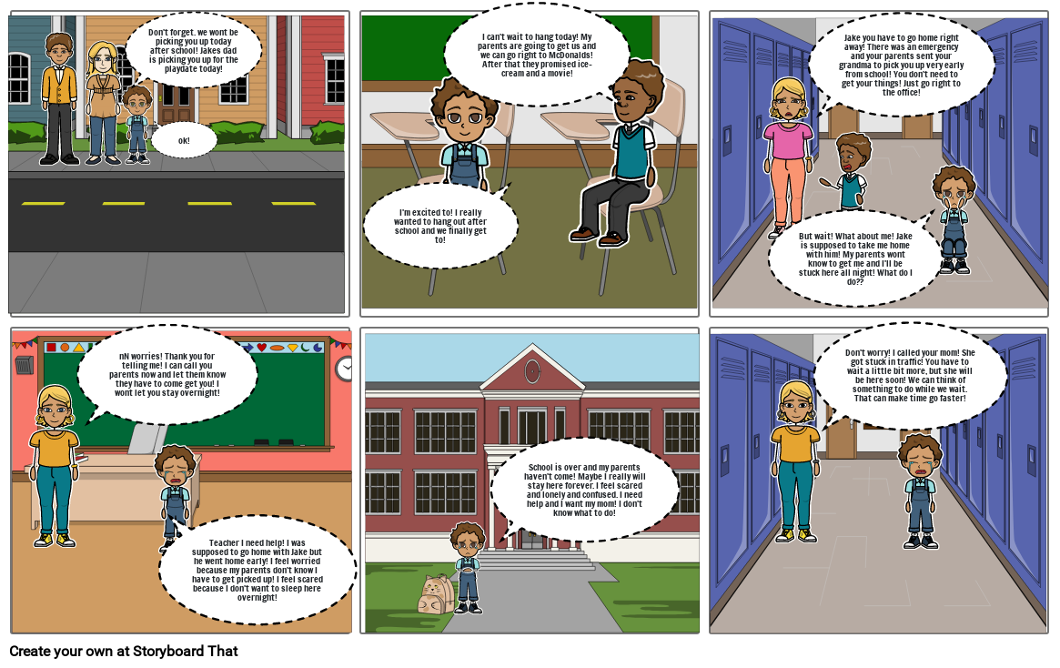 Social story Storyboard by 5b8fca6e