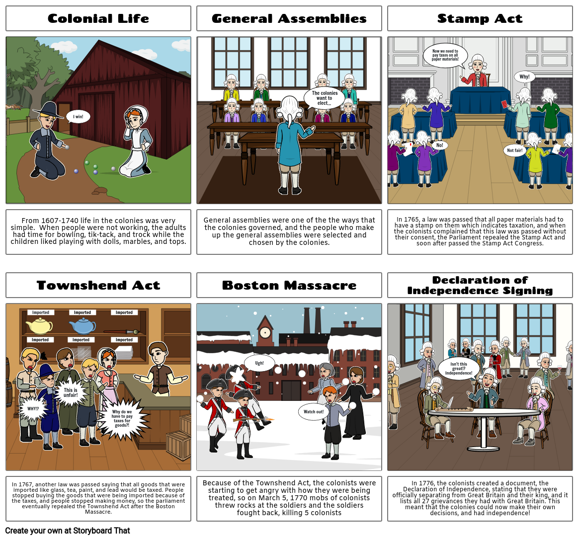 Comic Strip New Storyboard by 5c0851b5