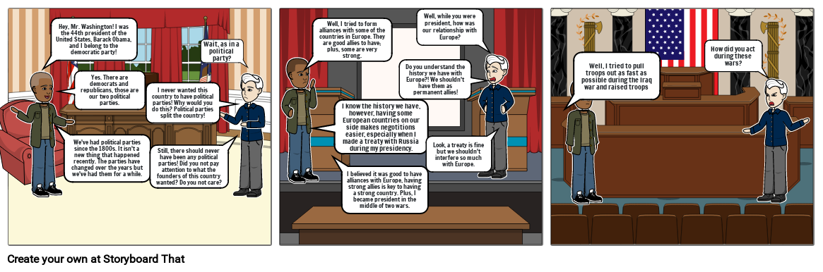 Presidents and Precedents Project Storyboard by 5c131ed6