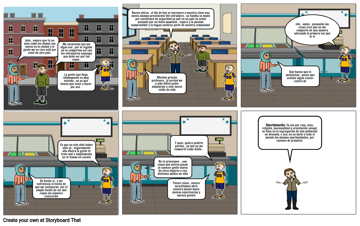 Problema Social Storyboard Por 5c34eaf4