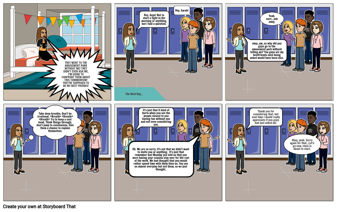 comic strip critical thinking communication character