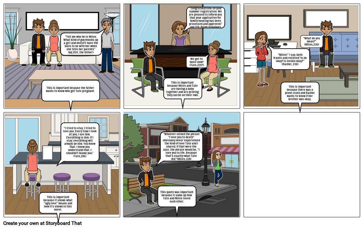 Ugly Love Storyboard by 5cfa5058