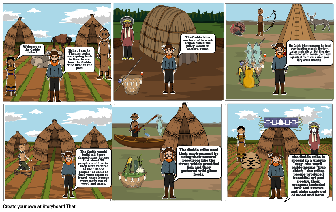 NATIVE AMERICAN SOCIAL STUDIES PROJECT Storyboard