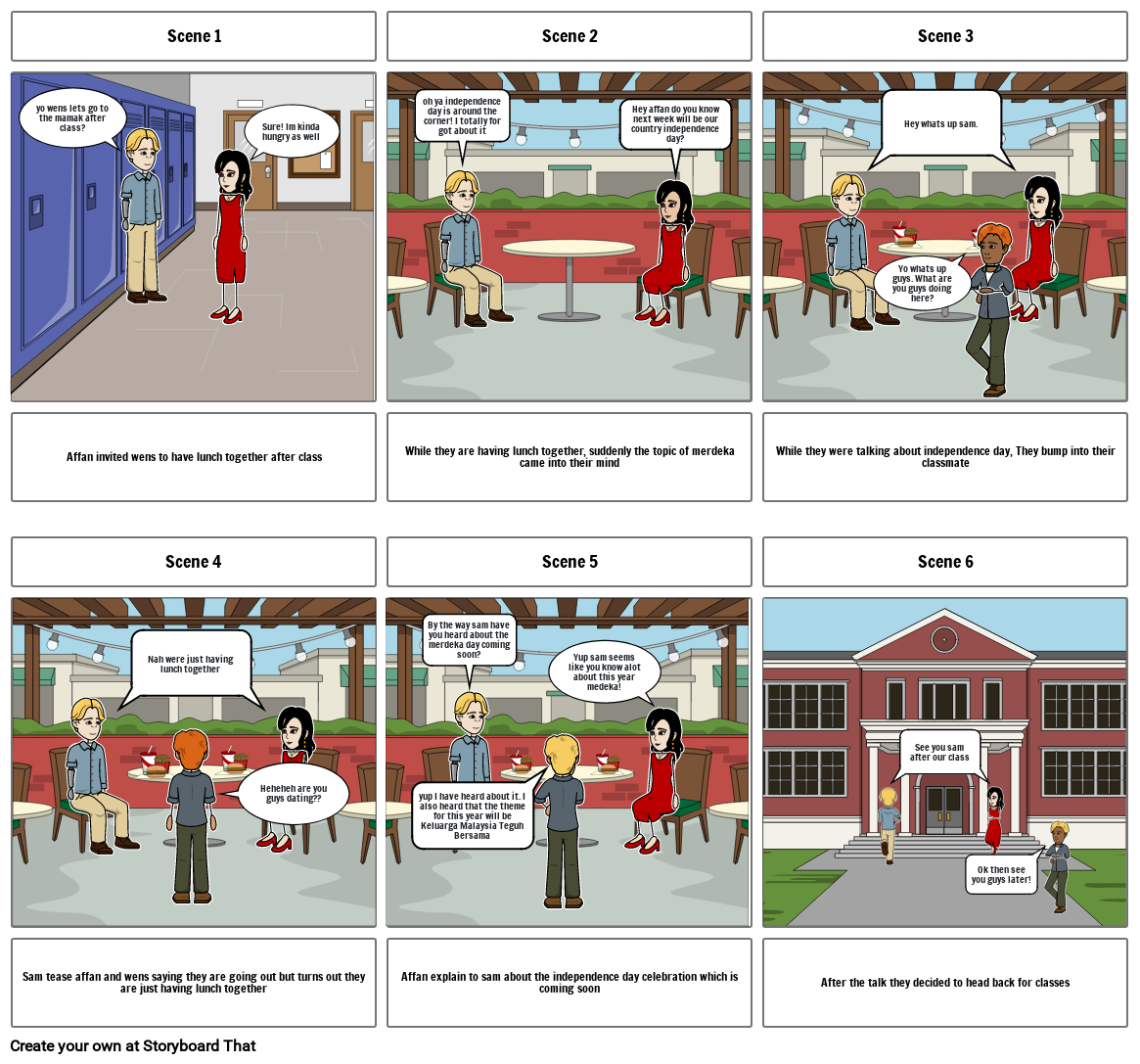 Merdeka Assisgnment 2 Storyboard by 5d71bd09