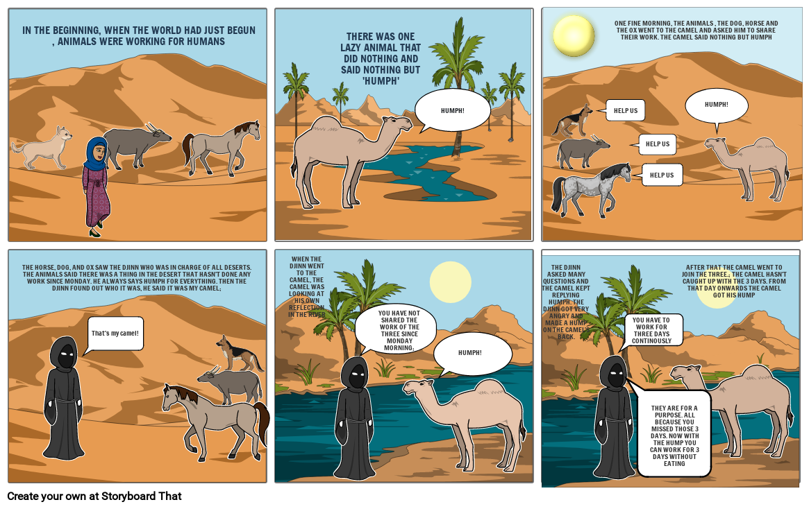 how-the-camel-got-his-hump-storyboard-by-5d85a68f