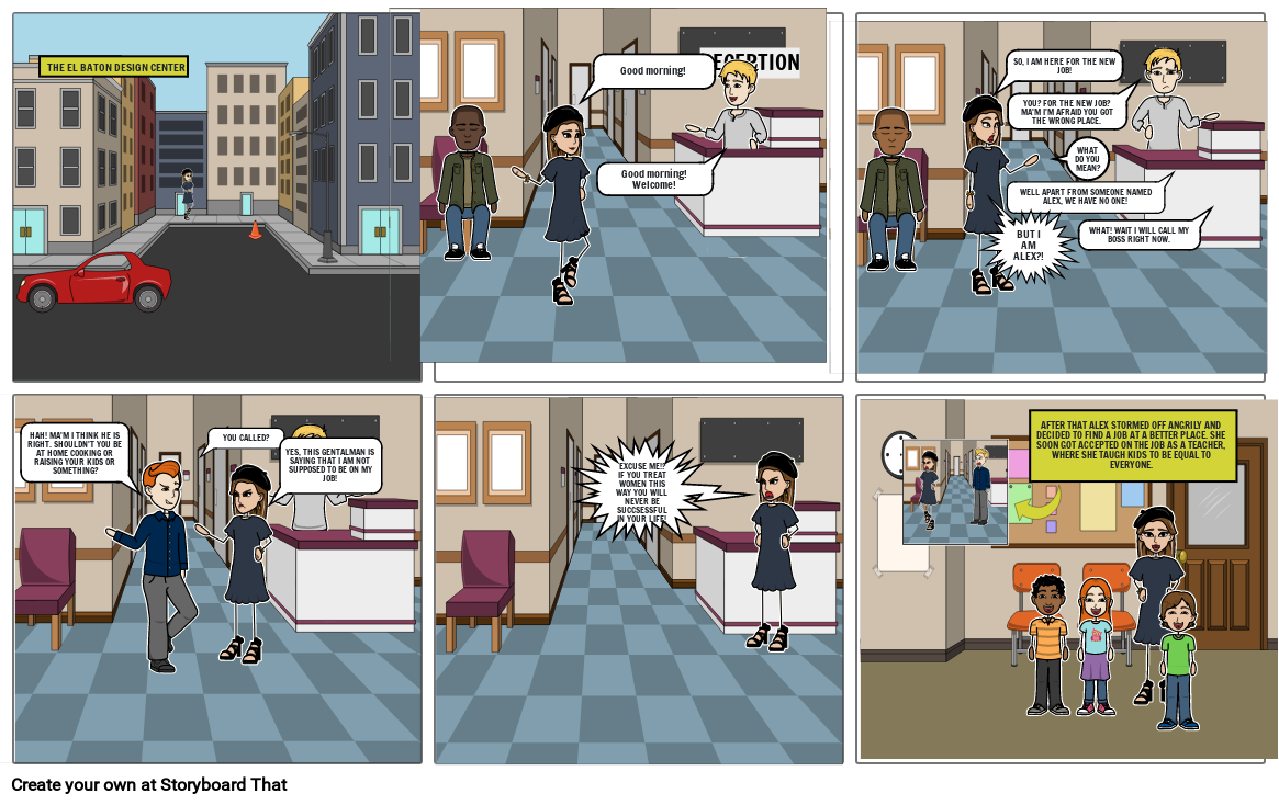 English comic part 2 Storyboard by 5e5bca03