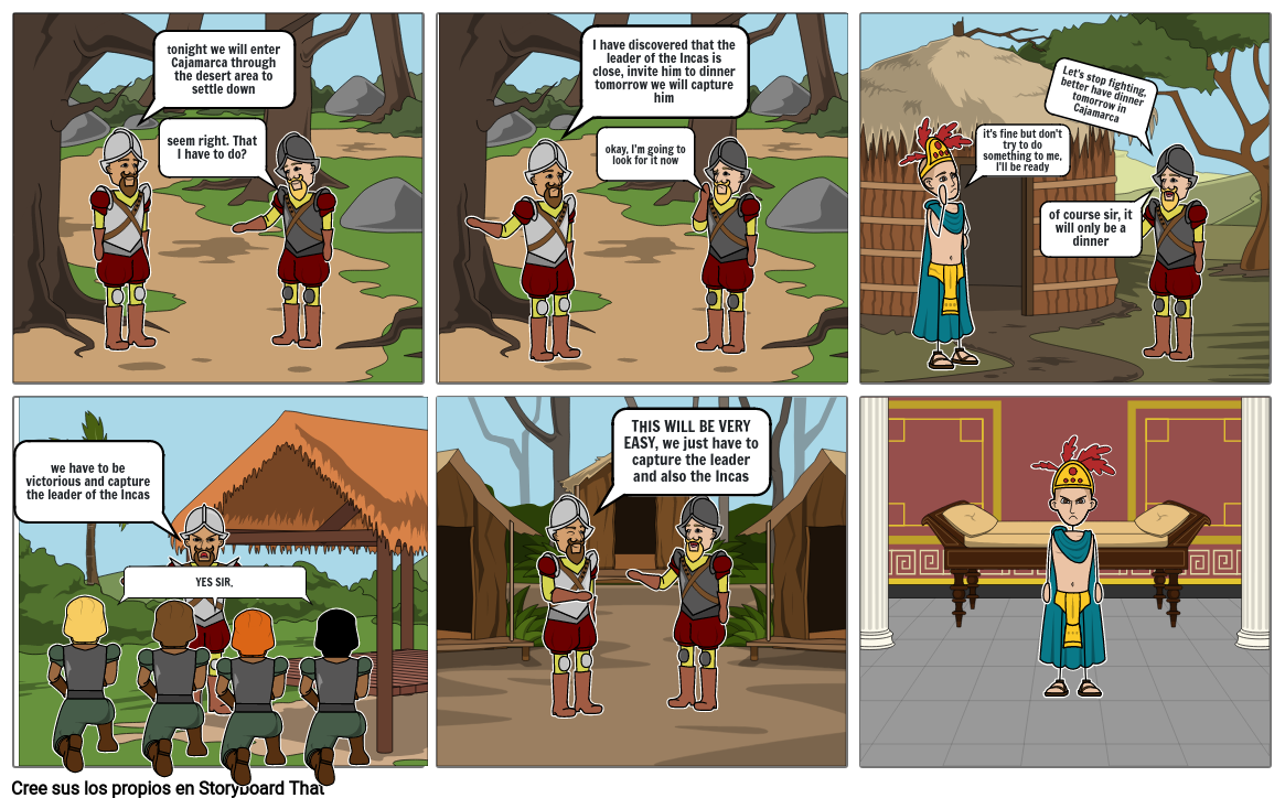 Incas Storyboard by 5e67ed3c
