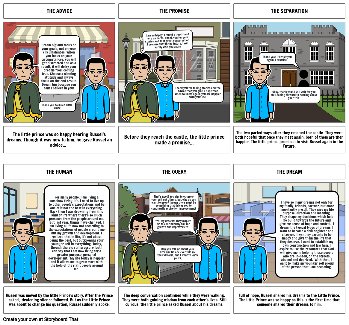 REFLECTION Storyboard by 5e8440db