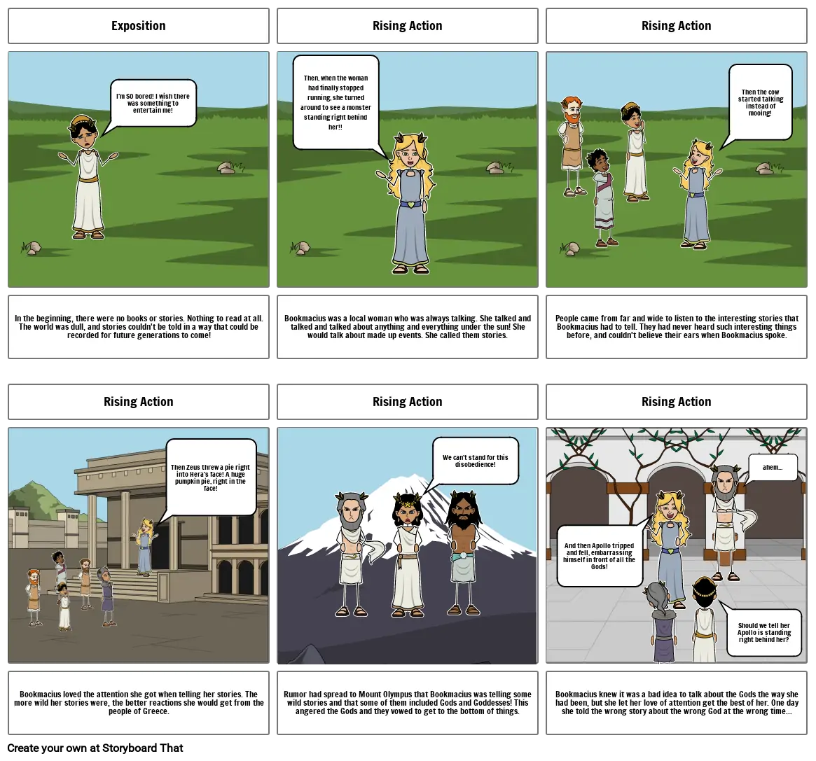 Myth Storyboard por 5fb74251