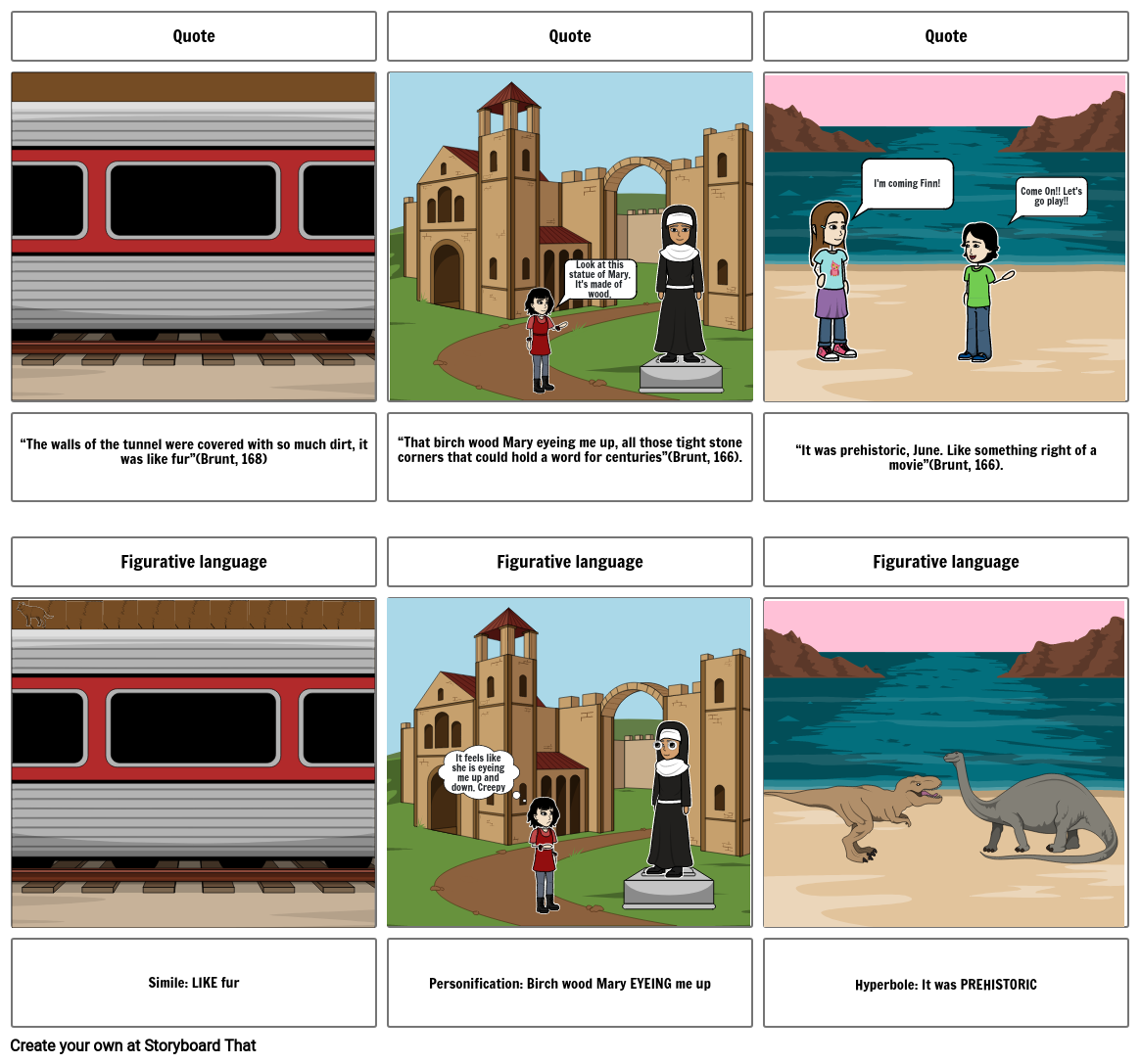 Figurative Language Chapter 35 Storyboard By 6015dc80 9595