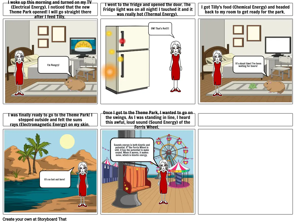 Energy Comic Strip