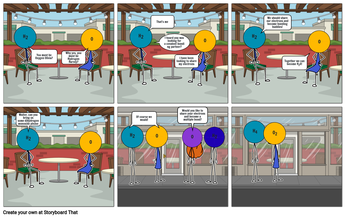 Covalent Comic