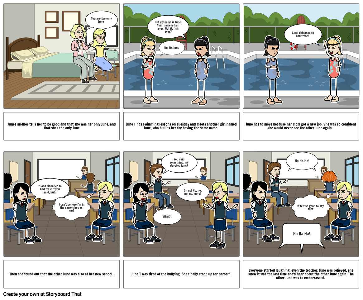 Tuesday Of The Other June Storyboard By 605dbb2b