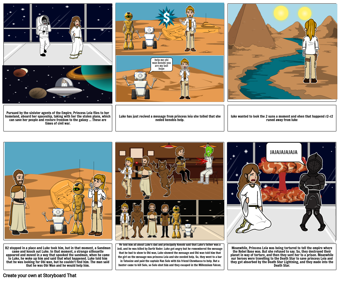 star wars Storyboard by 605e5851