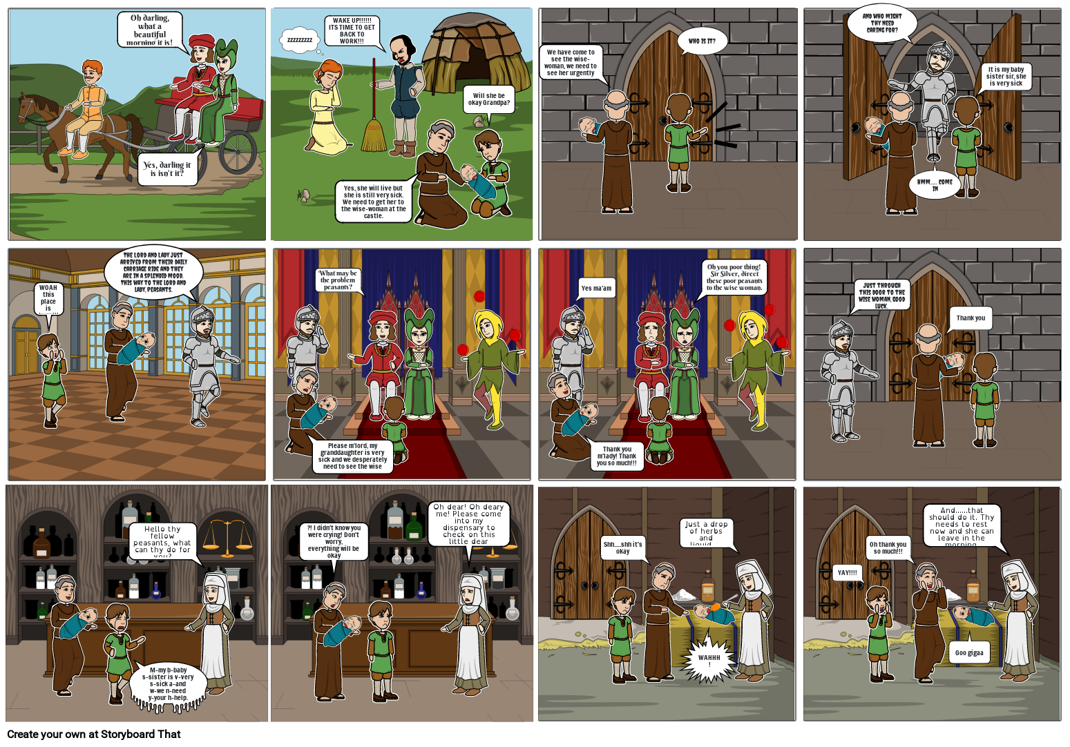 Medieval Europe Storyboard by 60d38375