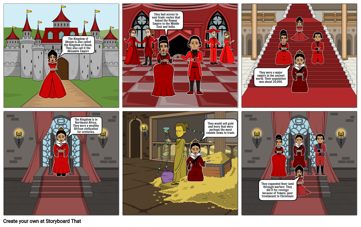 Kingdom of Aksum Storyboard by 6111f96c