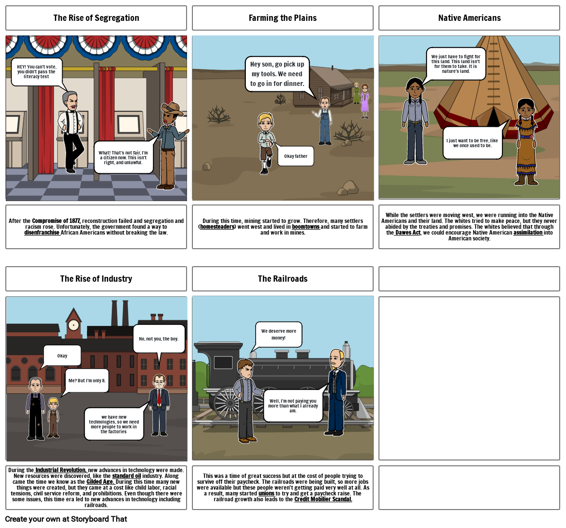 Creating A Modern America Storyboard by 6167e470