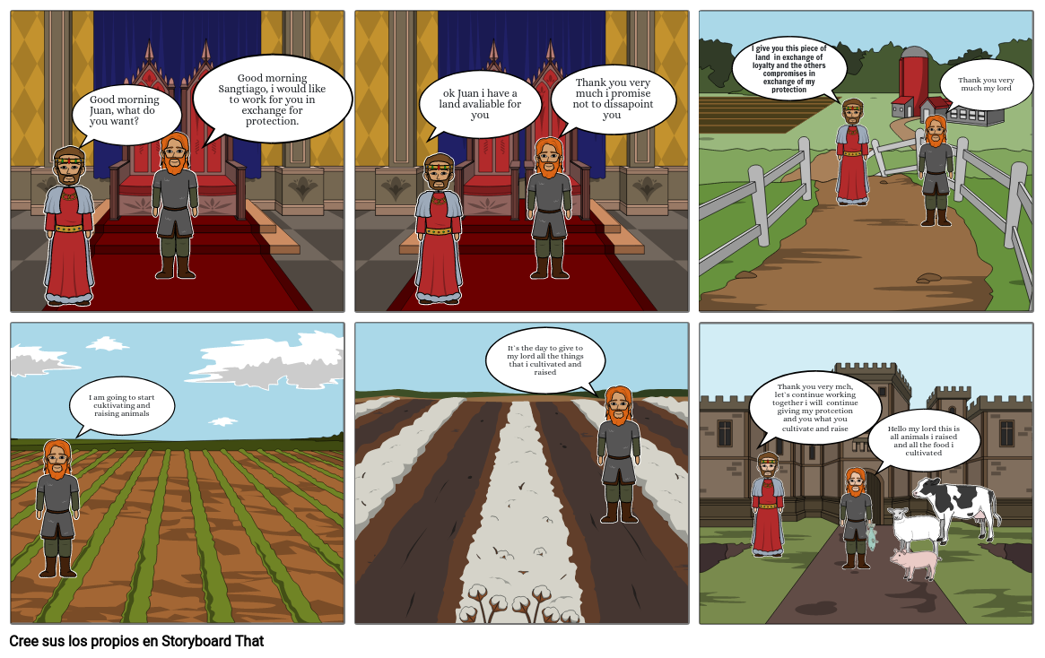 COMIC ABOUT FEUDALISM-VALERIA ESTEBAN