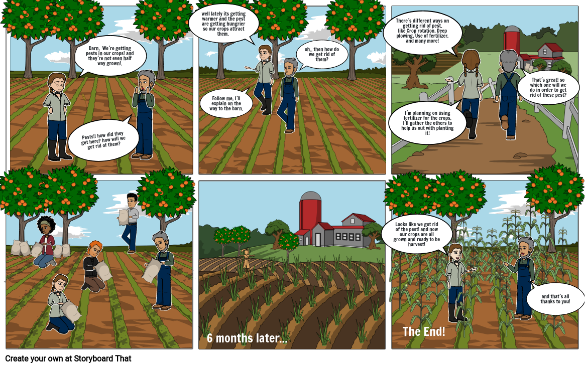 Comic Strip Project Storyboard by 61f50285