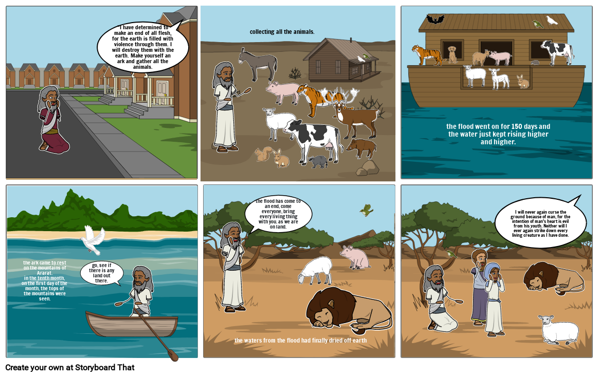 Scripture Foundation: Stories of the Bible Storyboard