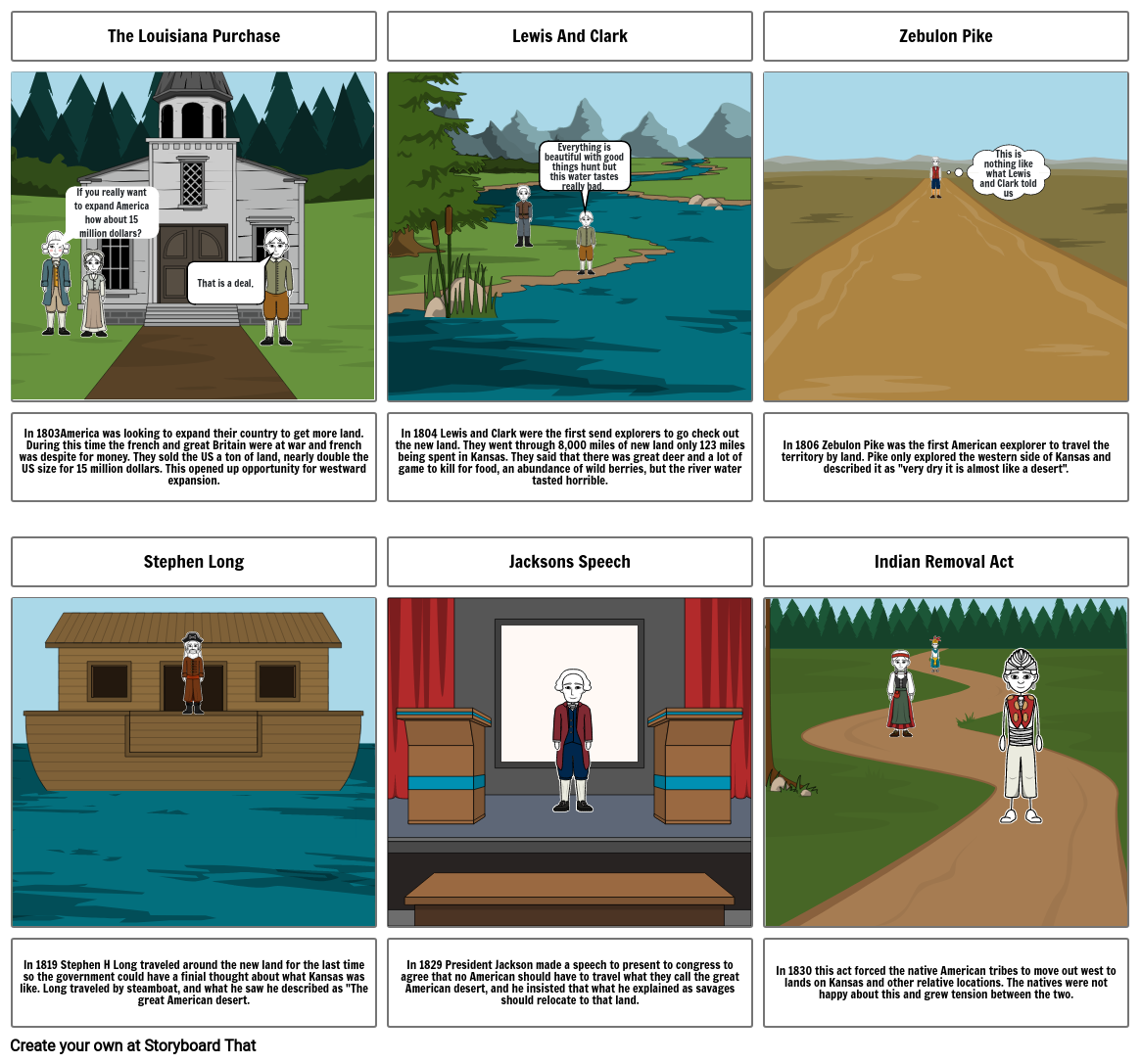 IRA storyboard