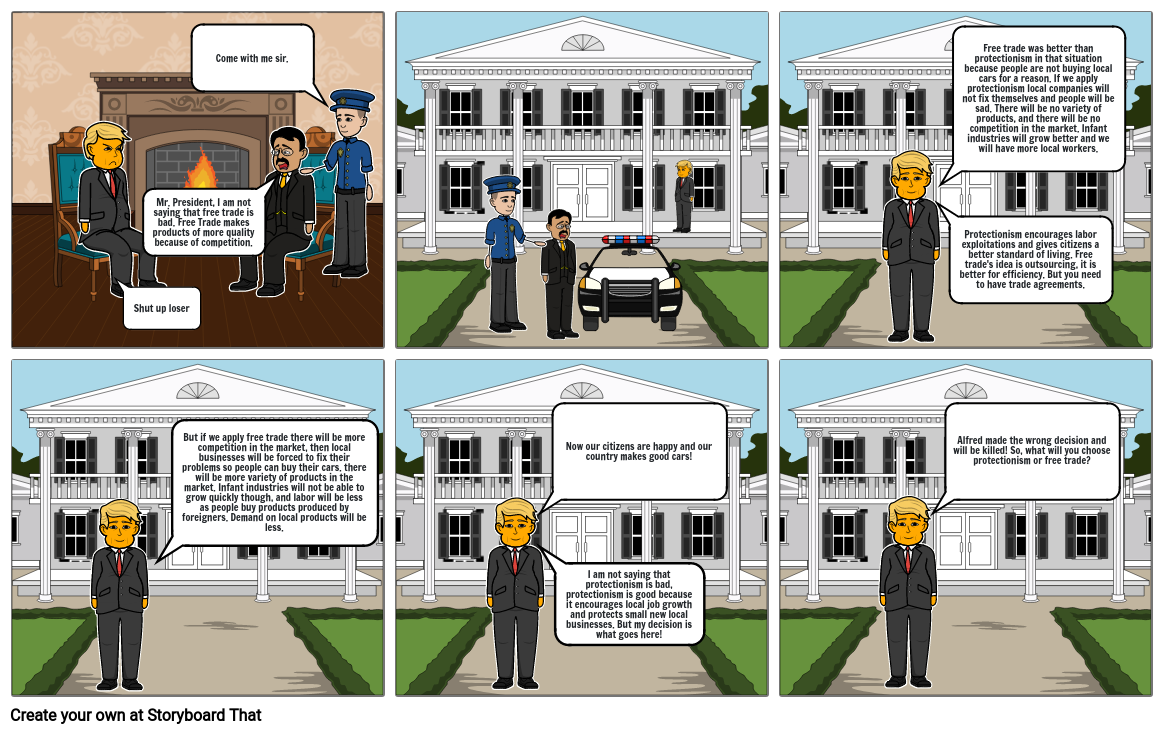 Business Comic Strip 2 Storyboard By 6293e2de