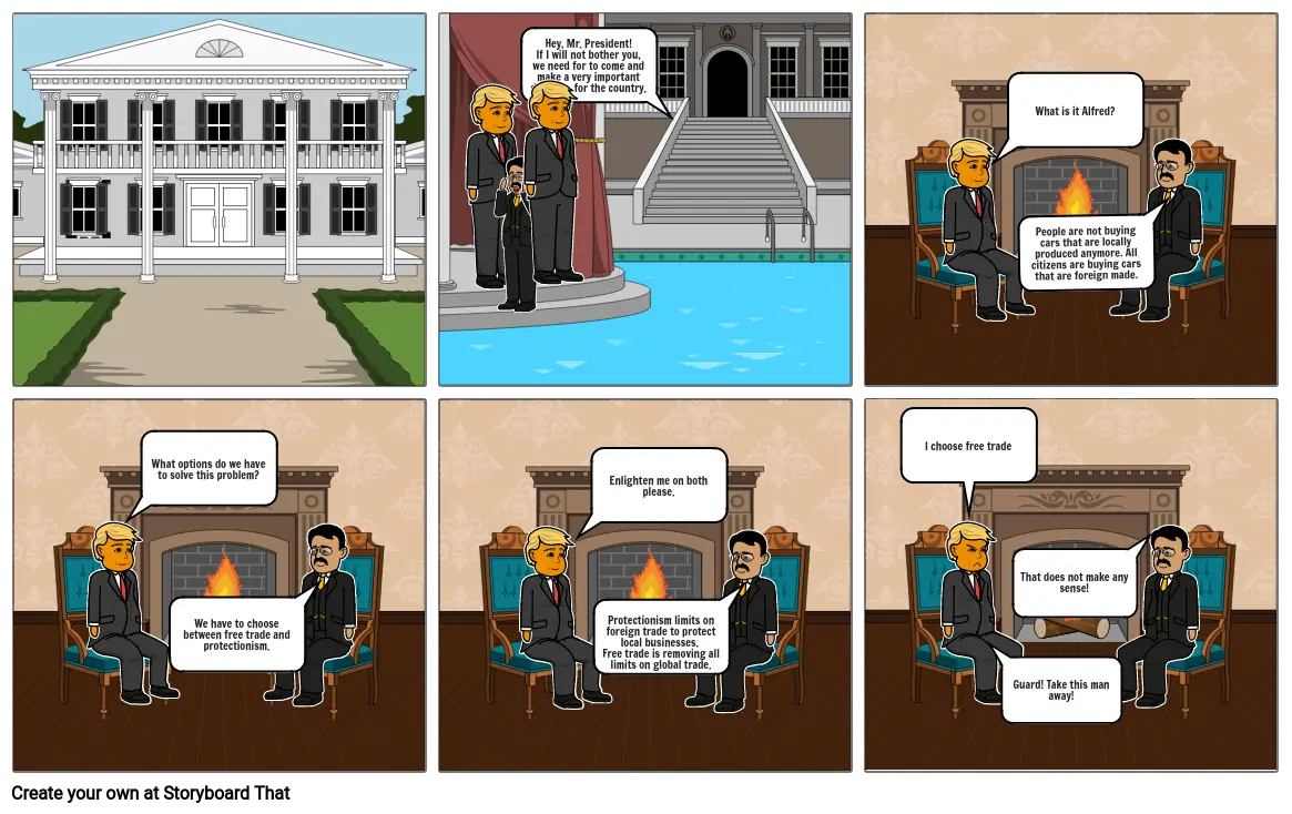 Business Comic Strip