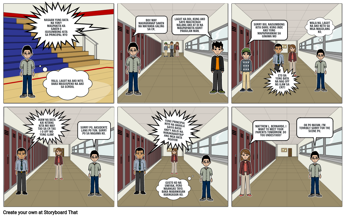 Filipino week 3-4 PART 1 Storyboard by 62d3389d