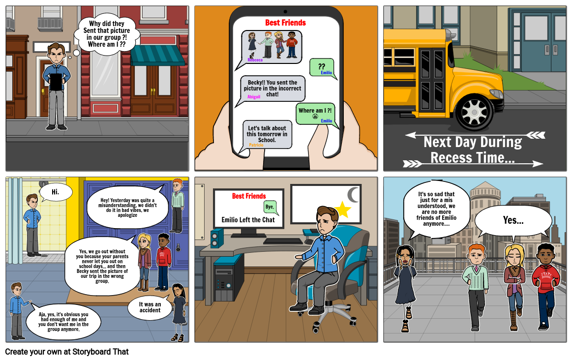 Digital Drama Storyboard by 62db5544