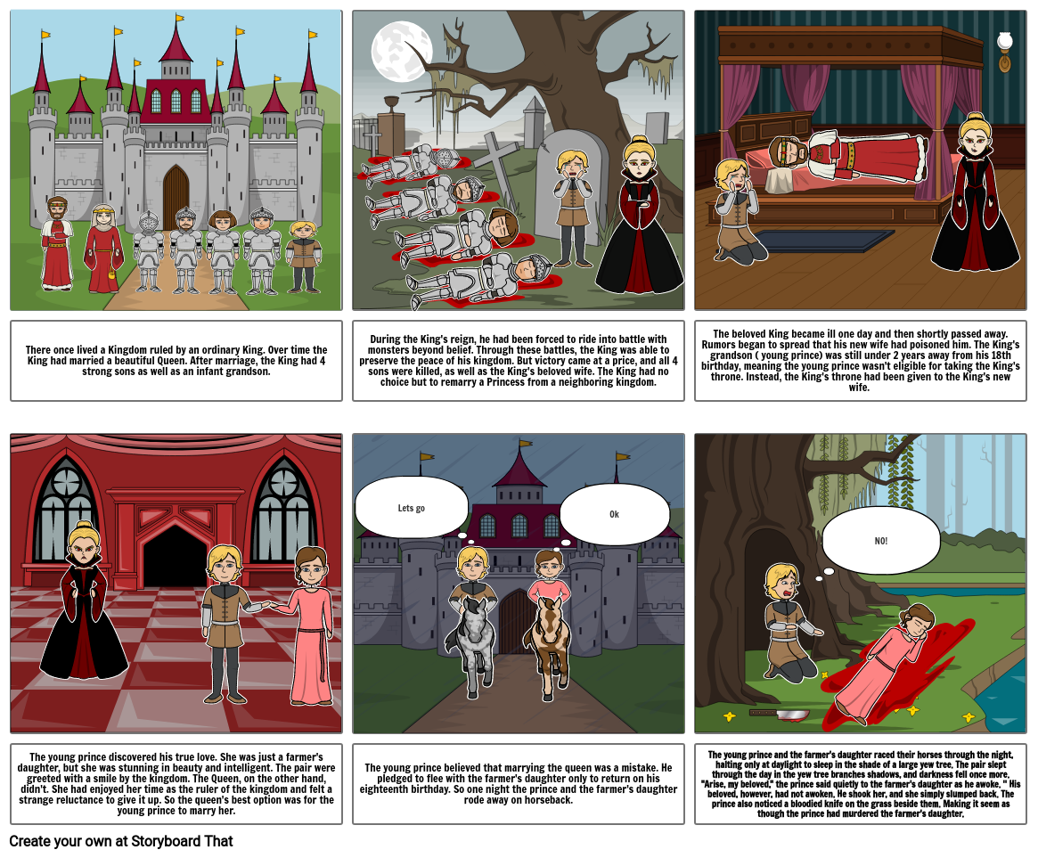 The First Tale Storyboard by 63779c2d