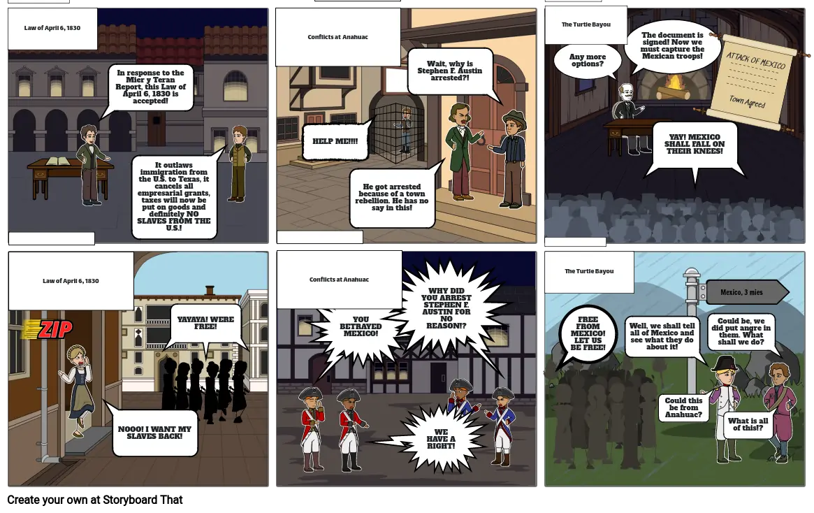 Road to Revolution comic- Joely M. Storyboard by 638d2864