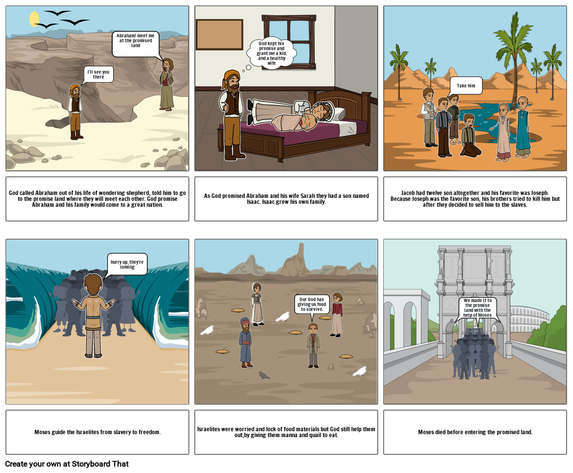 Judaism Comic Strip Storyboard by 63b62349