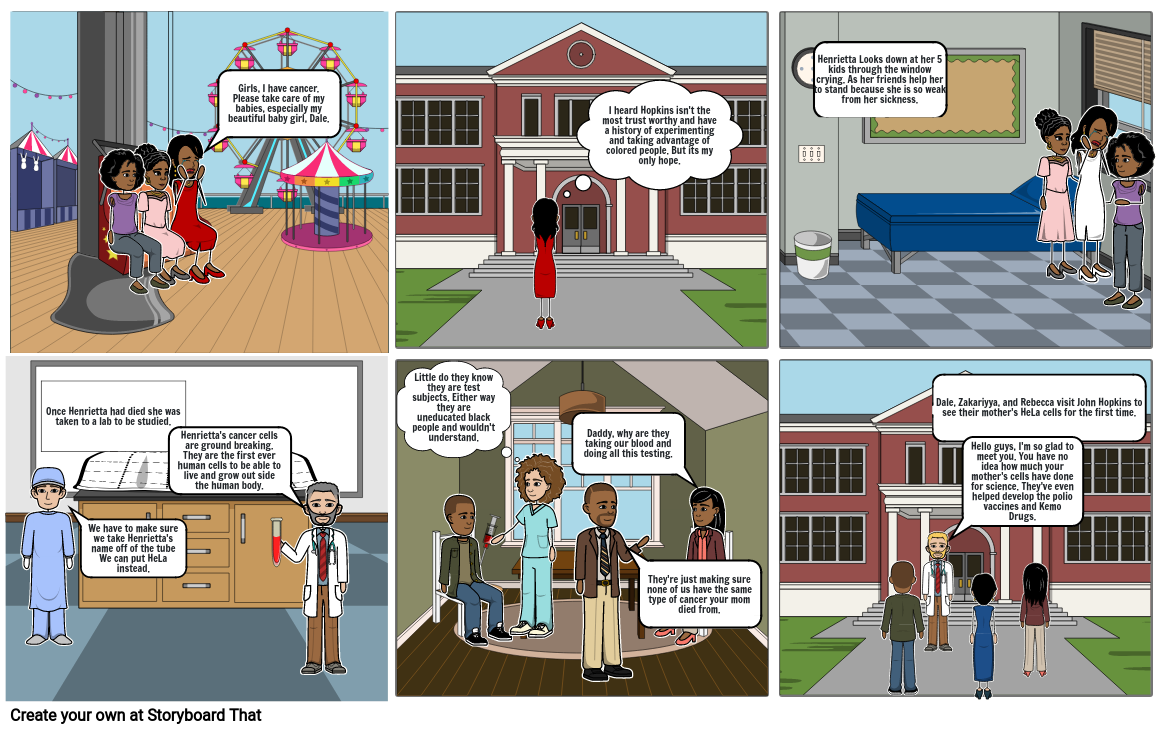 Henrietta Lacks Storyboard by 63c6cdf0