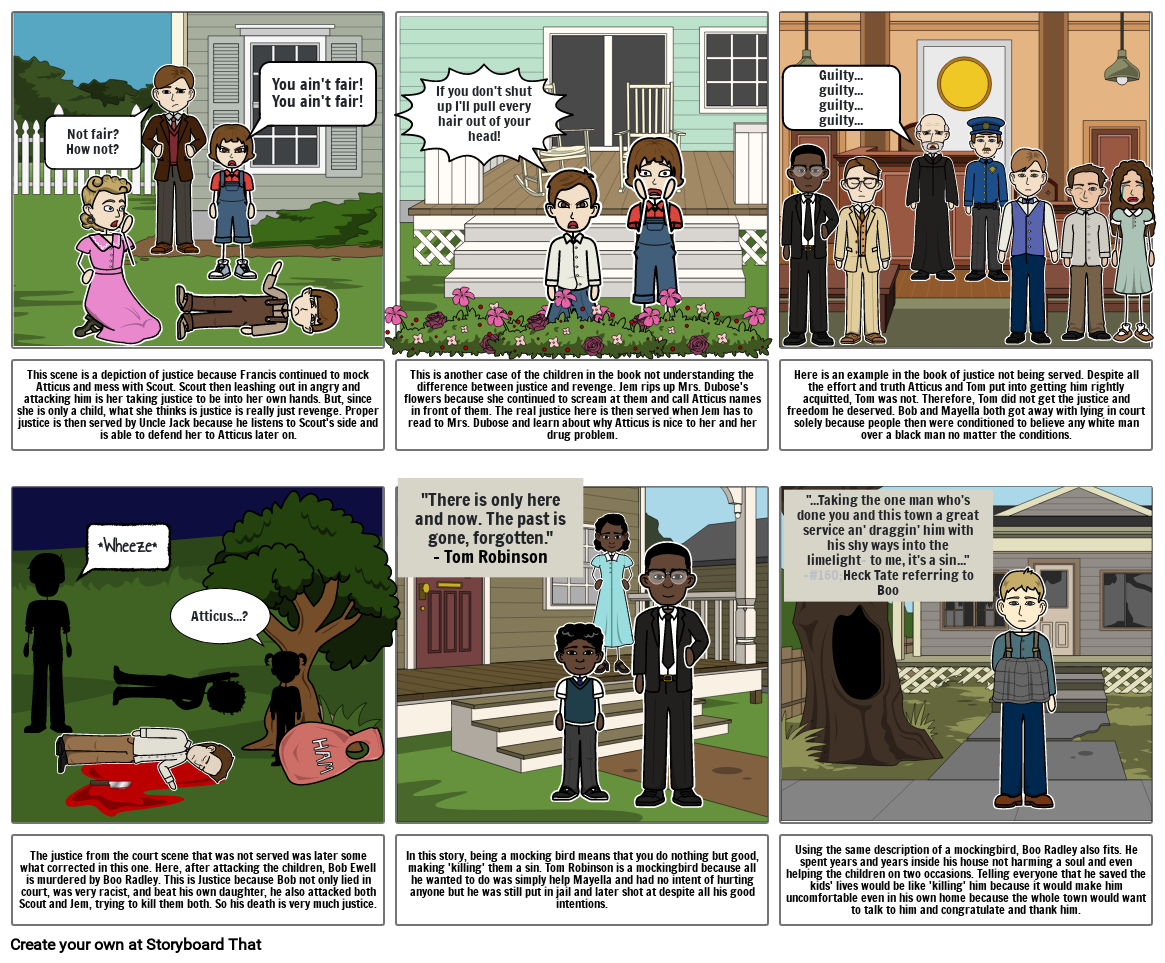 TKAM Project Storyboard par 64c1876b