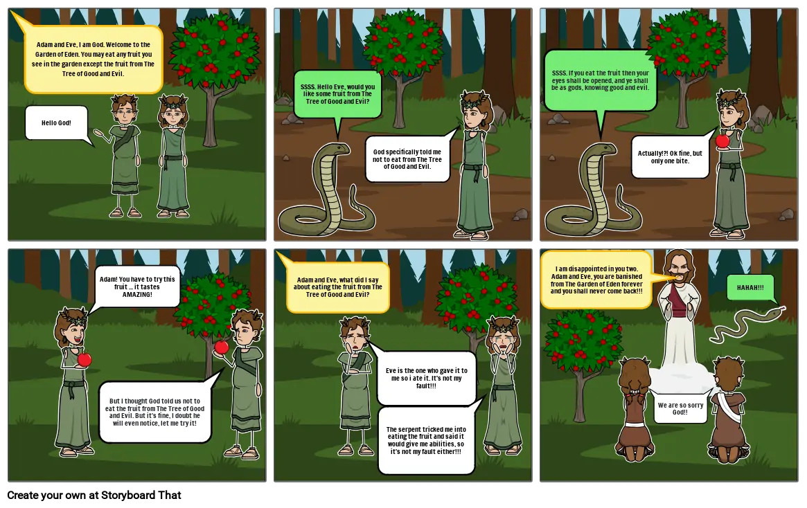 Adam & Eve Comic 2