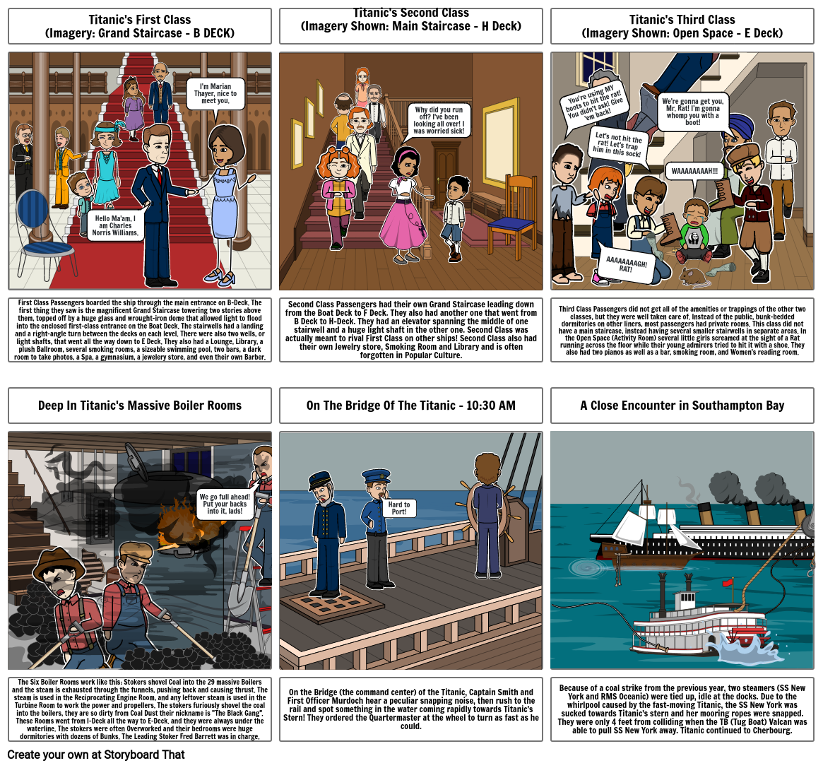 Titanic - 1997 (Part 2: Inside The Titanic and the Close Call)