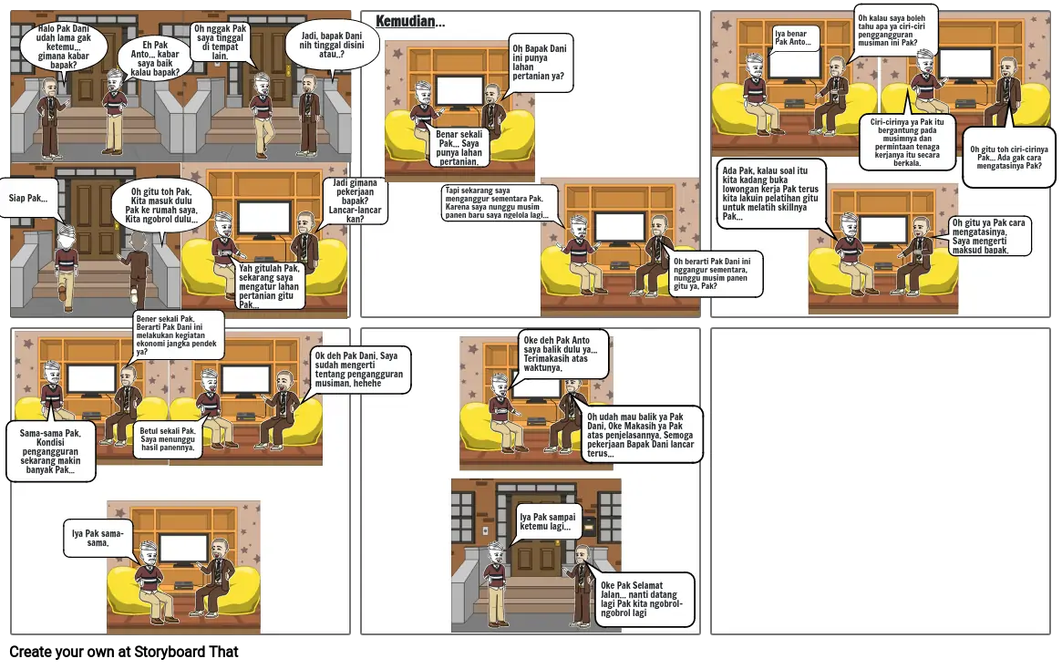 Comic Strip-Pengganguran Musiman_ Joel11