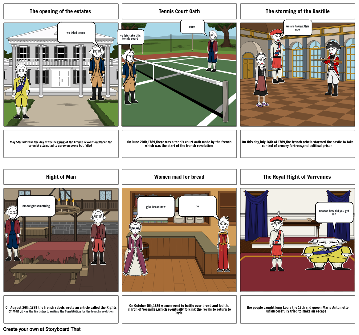 American Revolution Storyboard By 6538ab33