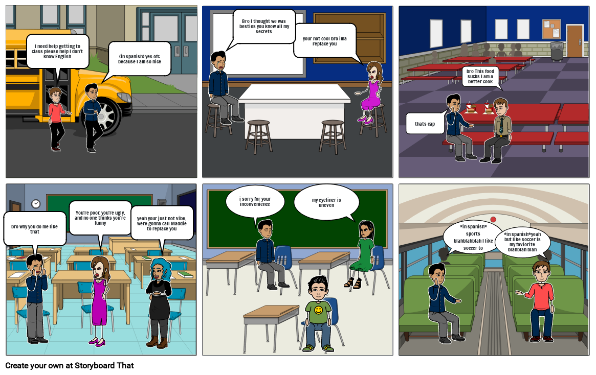 first day of school Storyboard by 65cd23d8