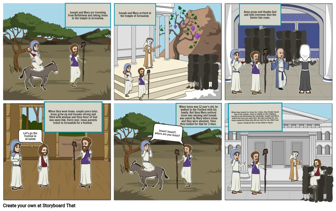 Jesus’s comic strip