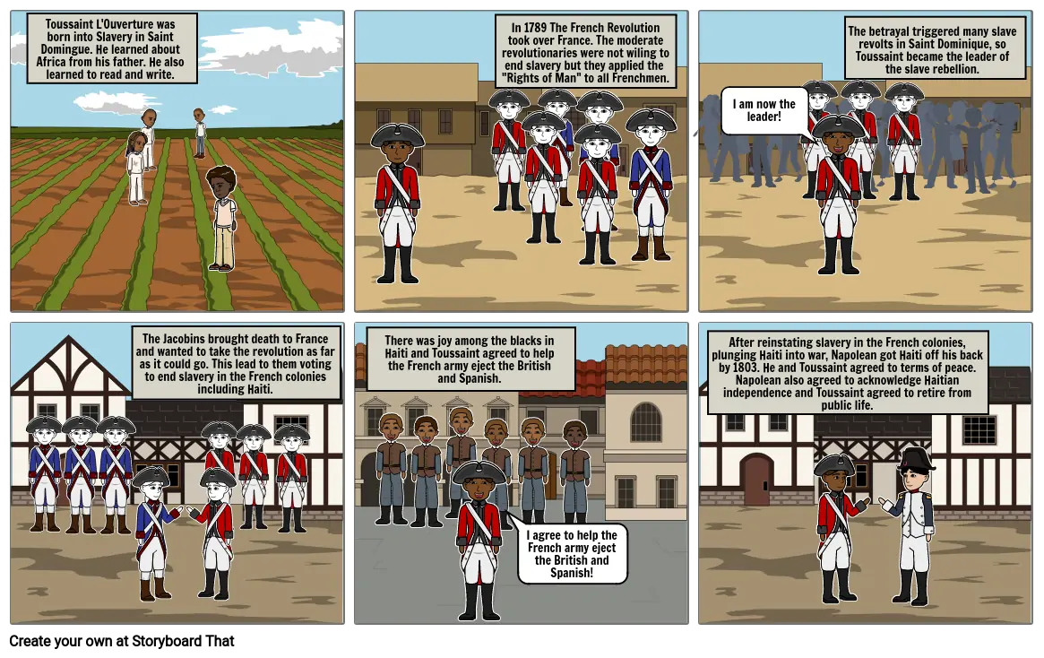 Toussaint L&#39;Ouverture Story