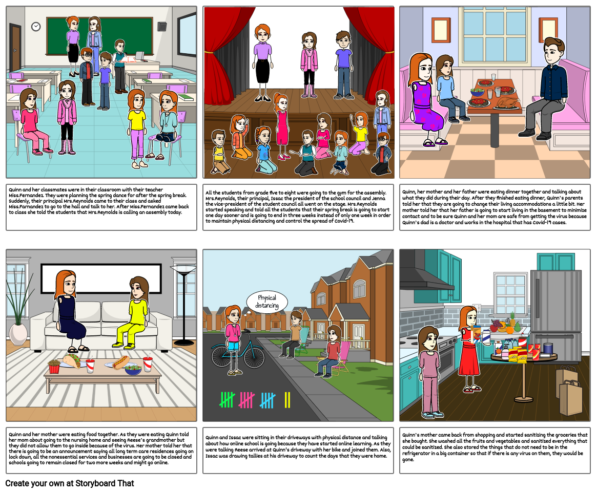 Heliya Alaei - Don&#39;t Stand So Close To Me storyboard